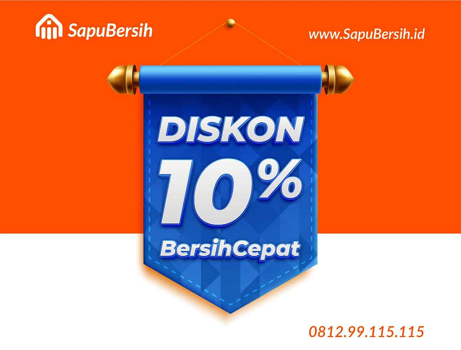 Cleaning Service Diskon 10% BersihCepat SapuBersih Bandung Harga Murah